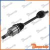 Demi-Arbre de Transmission MTM gauche pour SUZUKI | NPW-SU-050, 44102T62J90